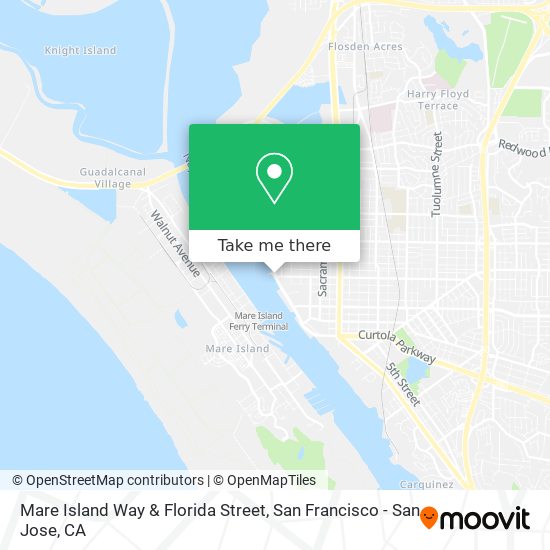Mare Island Way & Florida Street map