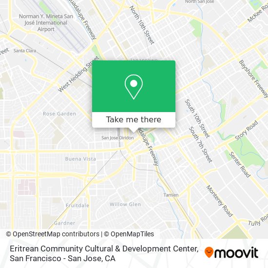 Mapa de Eritrean Community Cultural & Development Center