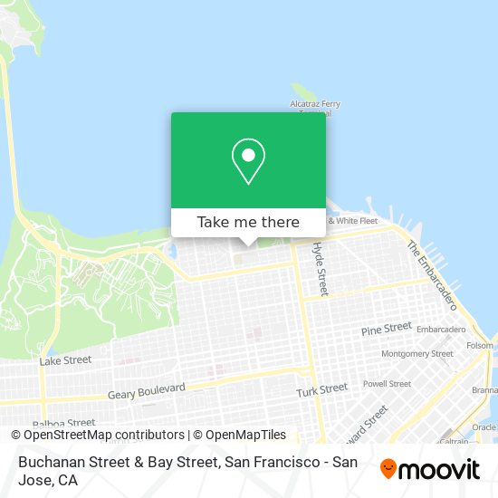 Mapa de Buchanan Street & Bay Street