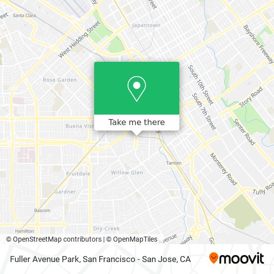 Mapa de Fuller Avenue Park