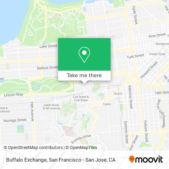 Mapa de Buffalo Exchange