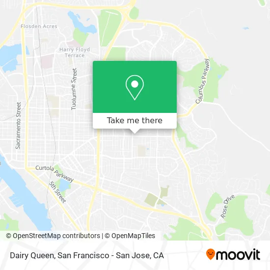 Driving Directions To Dairy Queen How To Get To Dairy Queen In Vallejo By Bus Or Bart