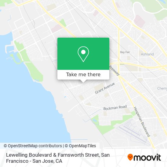 Lewelling Boulevard & Farnsworth Street map