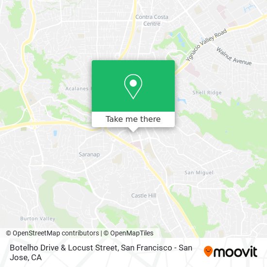 Mapa de Botelho Drive & Locust Street