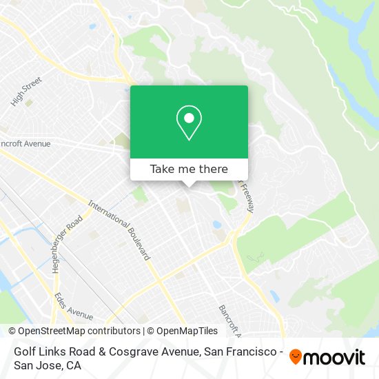 Mapa de Golf Links Road & Cosgrave Avenue