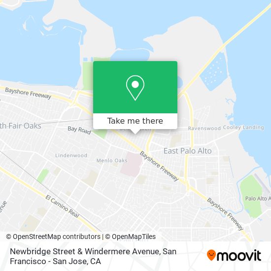 Mapa de Newbridge Street & Windermere Avenue