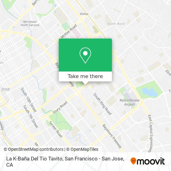 Mapa de La K-Baña Del Tio Tavito
