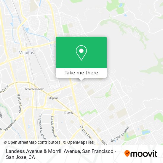 Landess Avenue & Morrill Avenue map