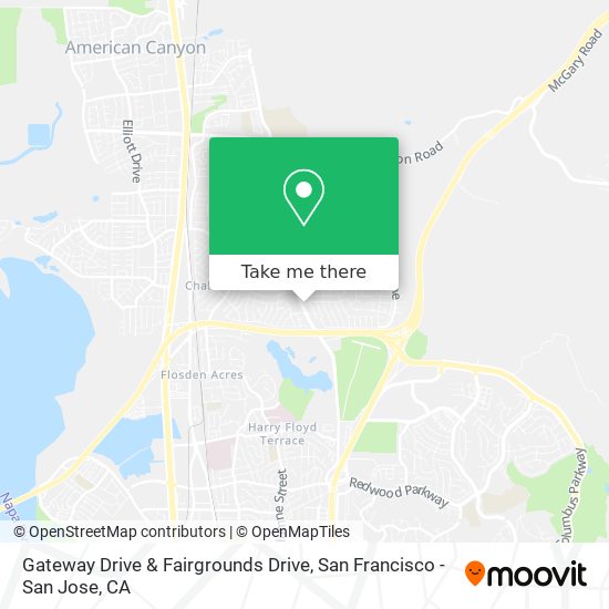 Mapa de Gateway Drive & Fairgrounds Drive