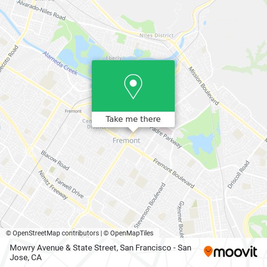 Mapa de Mowry Avenue & State Street