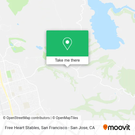 Free Heart Stables map