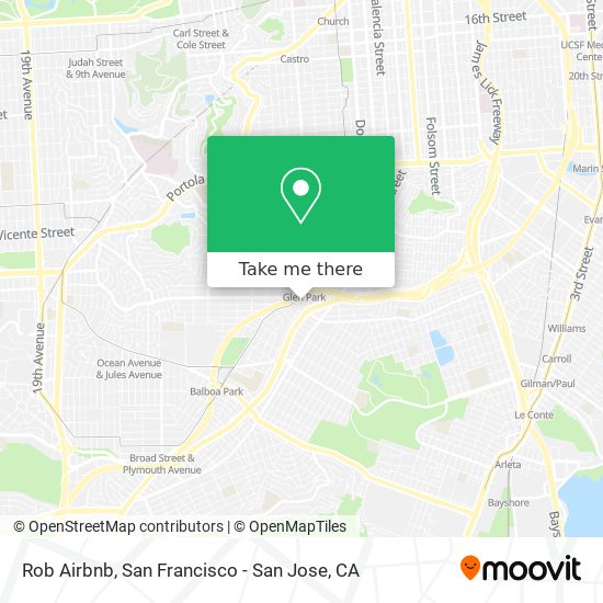 Rob Airbnb map