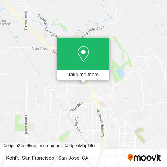 Kohl's map