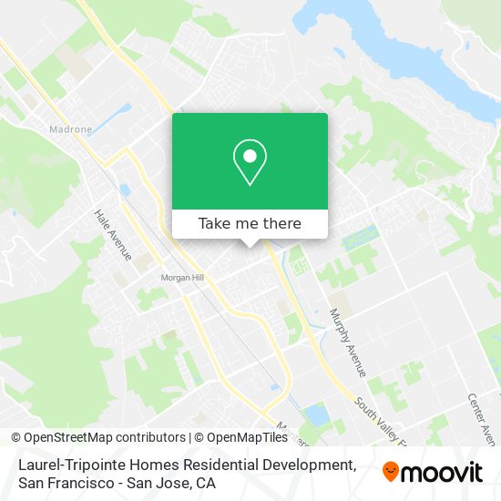 Laurel-Tripointe Homes Residential Development map