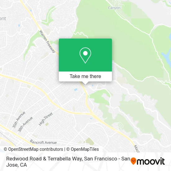 Mapa de Redwood Road & Terrabella Way