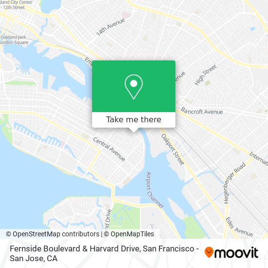Mapa de Fernside Boulevard & Harvard Drive