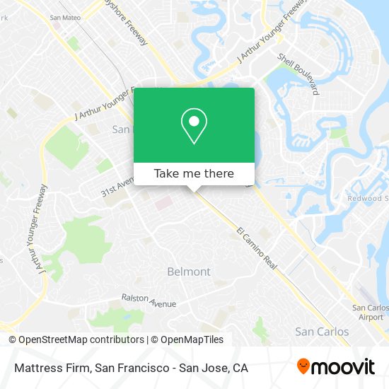 Mattress Firm map