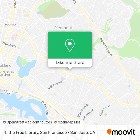 Little Free Library map