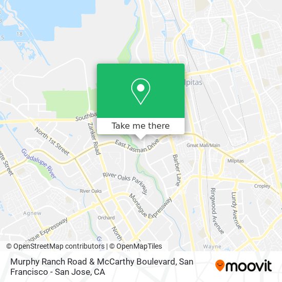 Mapa de Murphy Ranch Road & McCarthy Boulevard