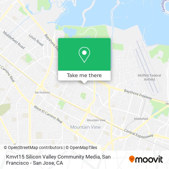 Kmvt15 Silicon Valley Community Media map