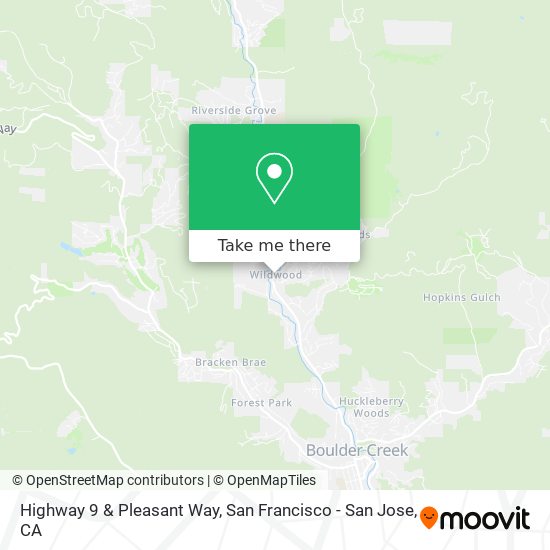 Highway 9 & Pleasant Way map