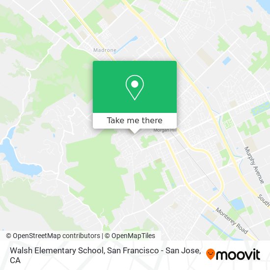 Mapa de Walsh Elementary School