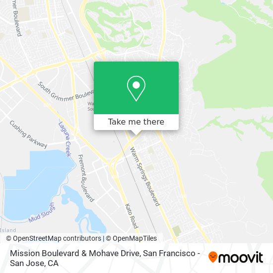 Mission Boulevard & Mohave Drive map