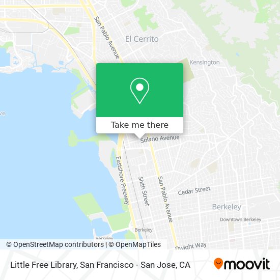 Little Free Library map