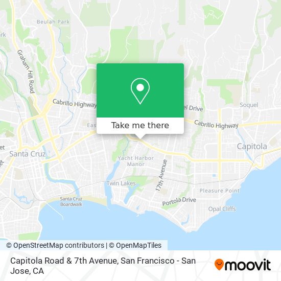 Capitola Road & 7th Avenue map