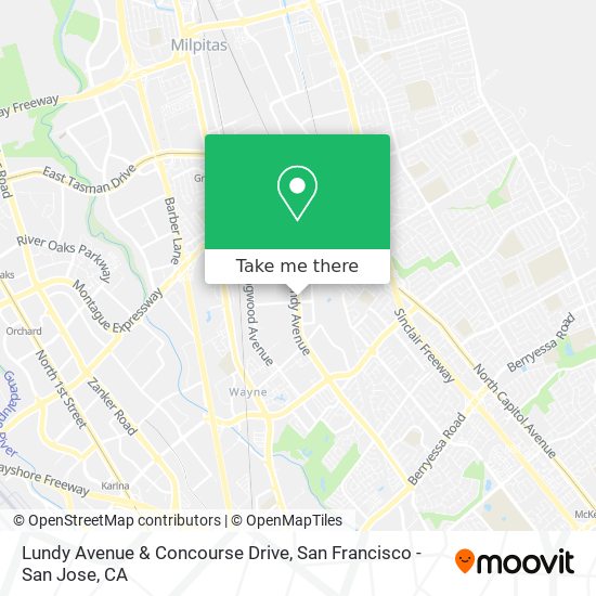 Lundy Avenue & Concourse Drive map