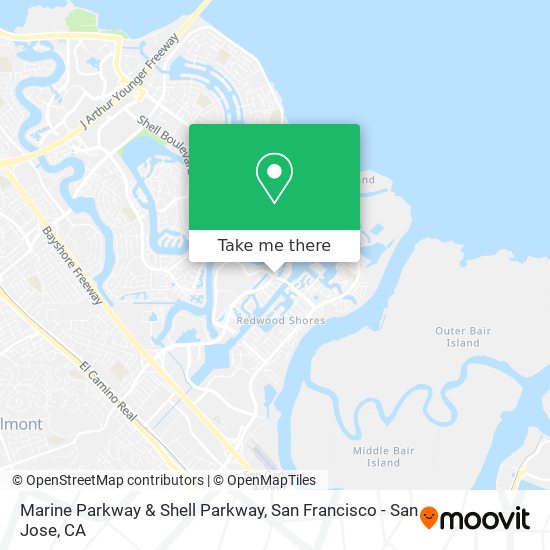 Mapa de Marine Parkway & Shell Parkway