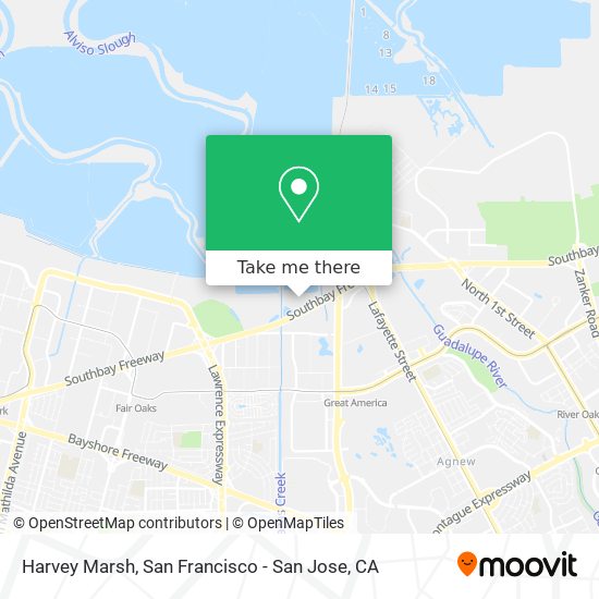 Mapa de Harvey Marsh