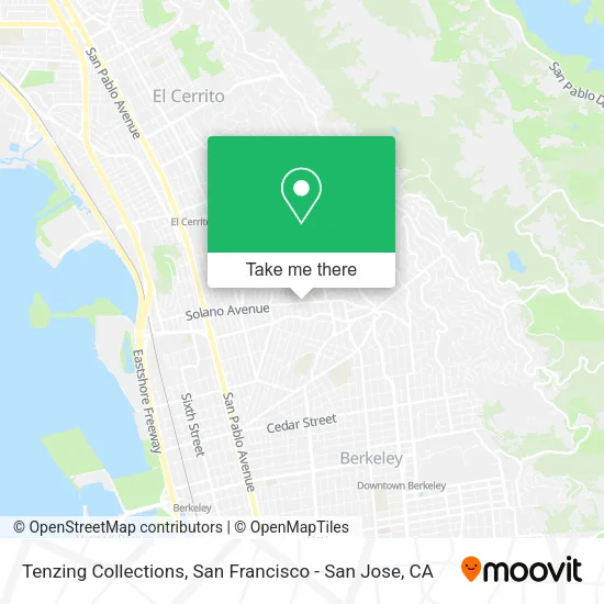 Mapa de Tenzing Collections