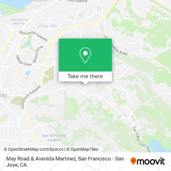 Mapa de May Road & Avenida Martinez