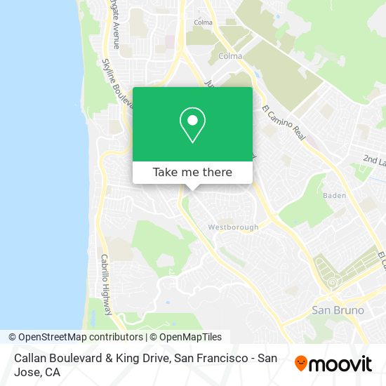 Mapa de Callan Boulevard & King Drive