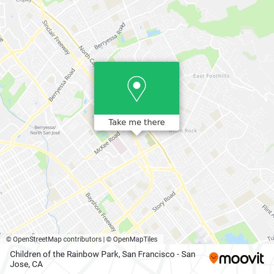 Children of the Rainbow Park map