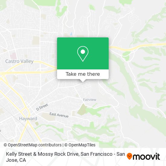 Kelly Street & Mossy Rock Drive map