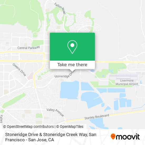 Mapa de Stoneridge Drive & Stoneridge Creek Way