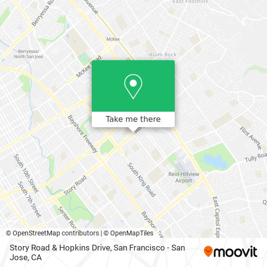 Mapa de Story Road & Hopkins Drive