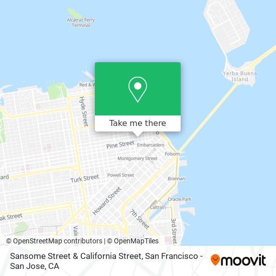 Mapa de Sansome Street & California Street