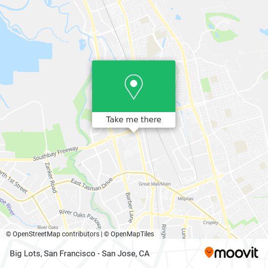 Big Lots map