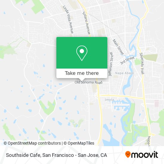 Southside Cafe map