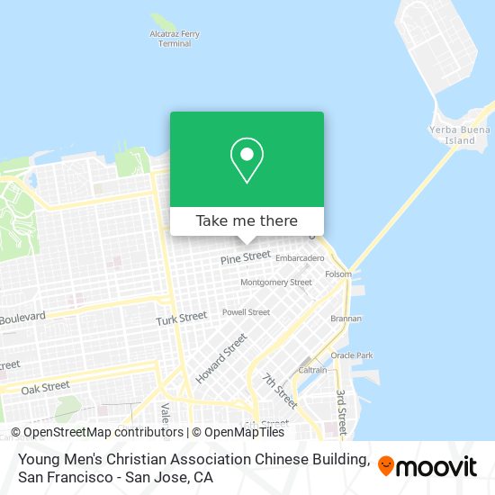 Young Men's Christian Association Chinese Building map