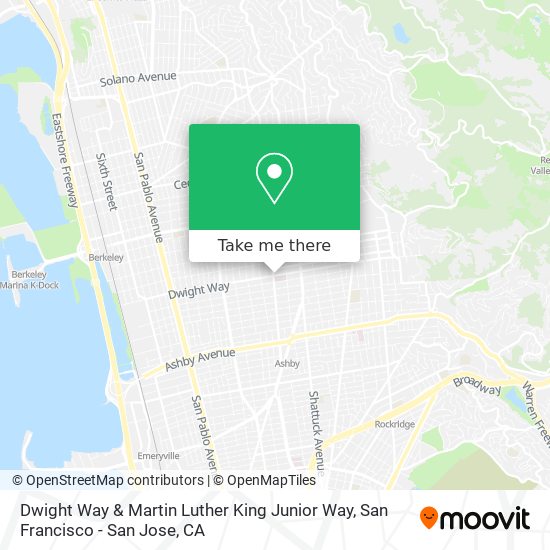 Mapa de Dwight Way & Martin Luther King Junior Way