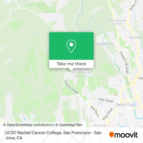 UCSC Rachel Carson College map