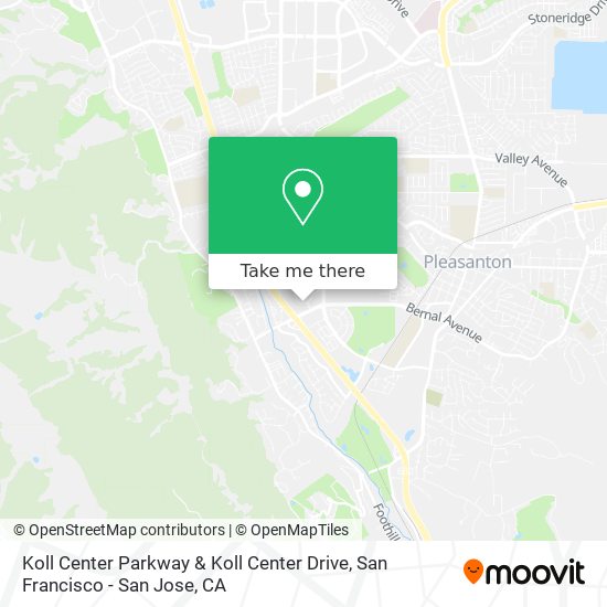 Mapa de Koll Center Parkway & Koll Center Drive