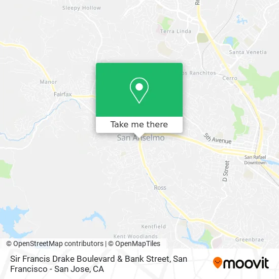 Mapa de Sir Francis Drake Boulevard & Bank Street