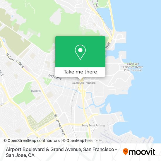 Mapa de Airport Boulevard & Grand Avenue