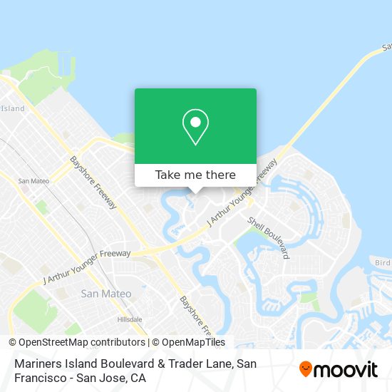 Mariners Island Boulevard & Trader Lane map