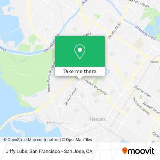 Jiffy Lube map